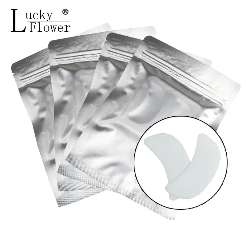 50 pairs Korea super thin Eyelash Extension Under Eye Gel Patches Lint Free hydro Eye Pads