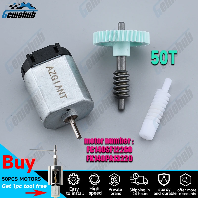 

Gemohub FC140SF12260 For Acura MDX RDX Toyota Crown MK14 Prado 2700 Previa ACR50 MK3 Car side mirror fold motor gear FK140PA1322