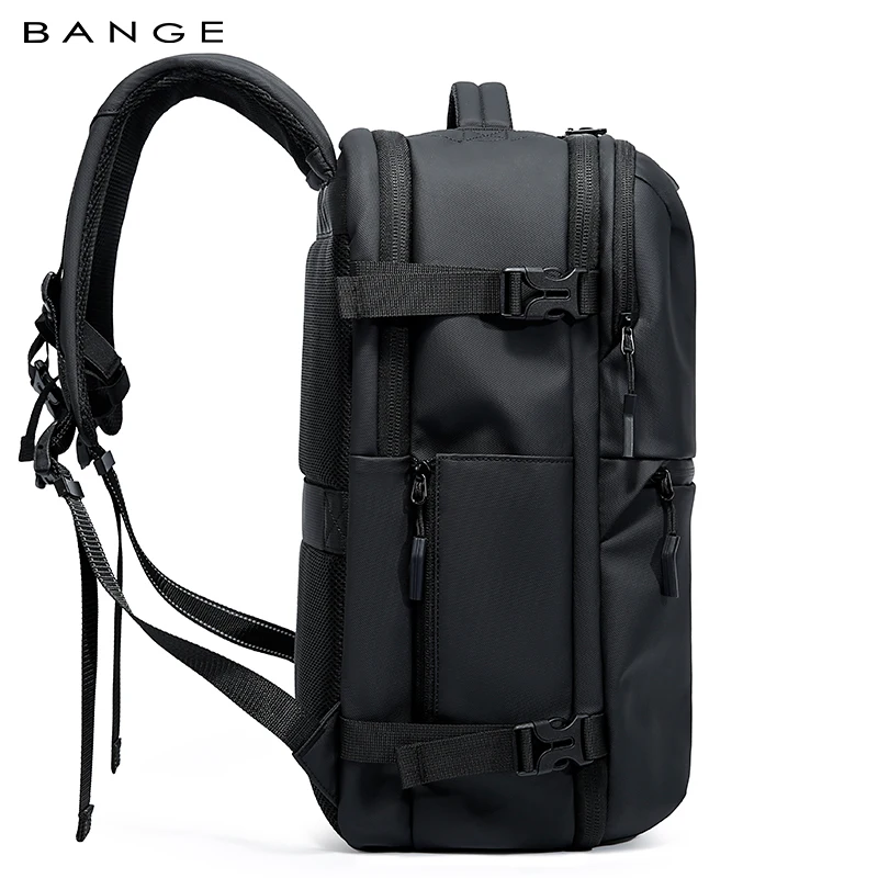 BANGE Anti-Theft Men Travel Backpack Vacuum Compression 15.6 inch Laptop Backpack For Business School Bag Pack Hiking Backpacks