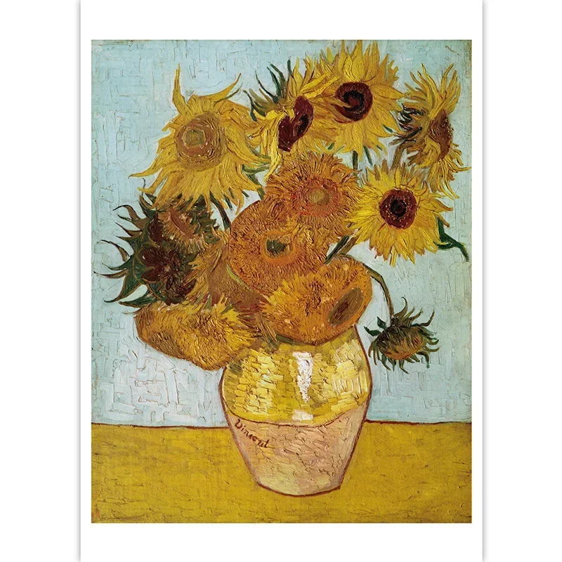 Postal artística de pinturas de Van Gogh, tarjeta de felicitación, tarjeta de deseos, regalo de moda, 32 unidades por Set