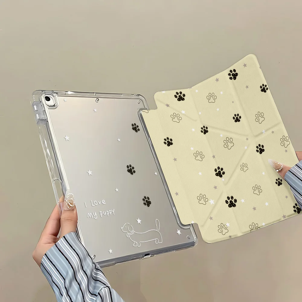 حافظة كرتونية لجهاز iPad Air 5 4 A16 11th iPad Pro 11 12.9 13 M5 10th Gen 10.9 10.2 9th 8th 7th Mini 6 7 حافظة ذكية مع حامل قلم #2