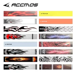 14pcs/pack Arrow Wraps Stickers For OD 6-8mm Carbon/Aluminum/Fiberglass Arrow Shaft DIY Archery Accessory