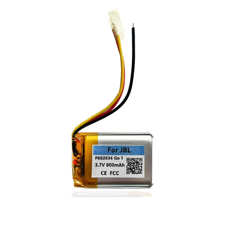 JBL Go 01 Go BLK FF JR POP 오디오 스테레오 스피커 용 800mAh L0728-LF GSP072035 P682634 배터리를 대체합니다.