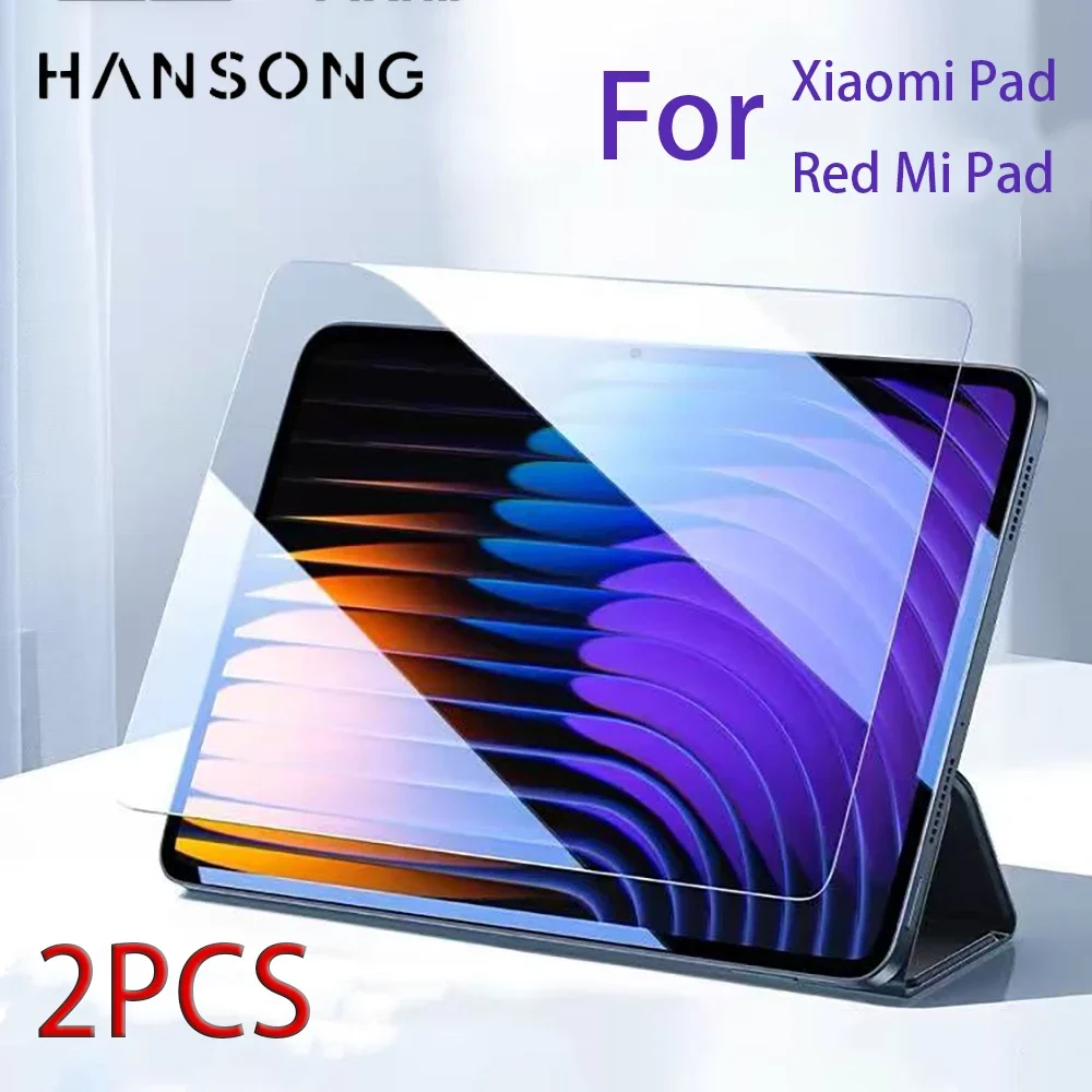 1Pcs Screen Protector For Xiaomi Pad 5 6 MiPad5 6Pro 11in 7 7pro11.2in mipad 6s pro 12.4 Redmi SE 11 pro 12.1in Glass Protective