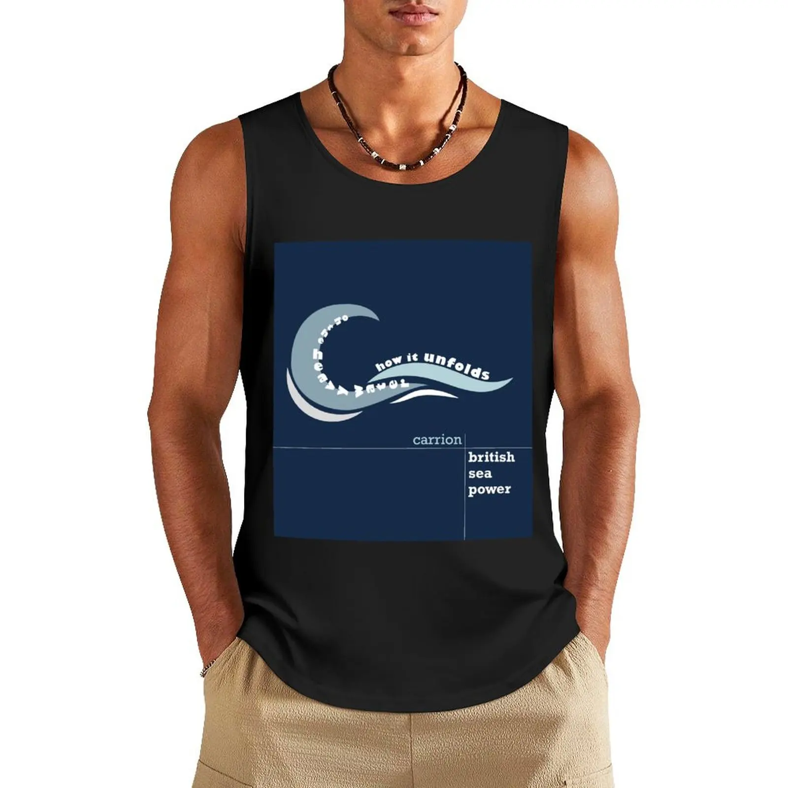 

British Sea Power - Carrion Tank Top T-shirt men t-shirts for men