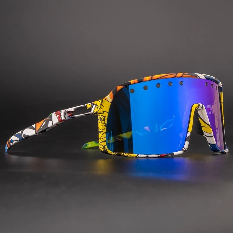 

Велосипедные очки 9406B с перфорацией, спортивные солнцезащитные очки для активного отдыха, защита от УФ-излучения, для велоспорта, бега, альпинизма