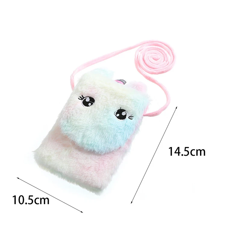 2020 New Fashion Children Girls Shoulder Bag Cute Unicorn Animals Messenger Bag Kids Keys Coin Purse Cute Princess Mini Handbag