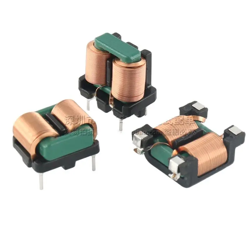 2pcs/ SQ1212 patch plug-in 10MH 2.5A switching power supply filter flat copper coil EMI common mode inductance