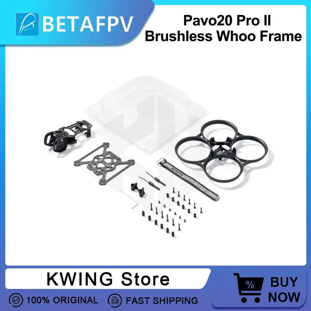 BETAFPV Pavo20 PRO II O4 Pro Brushless Whoop Frame O4 PRO Fame Kit & O4 PRO Bracket & Whoop Duct For Pavo 20 PRO II RC Drone
