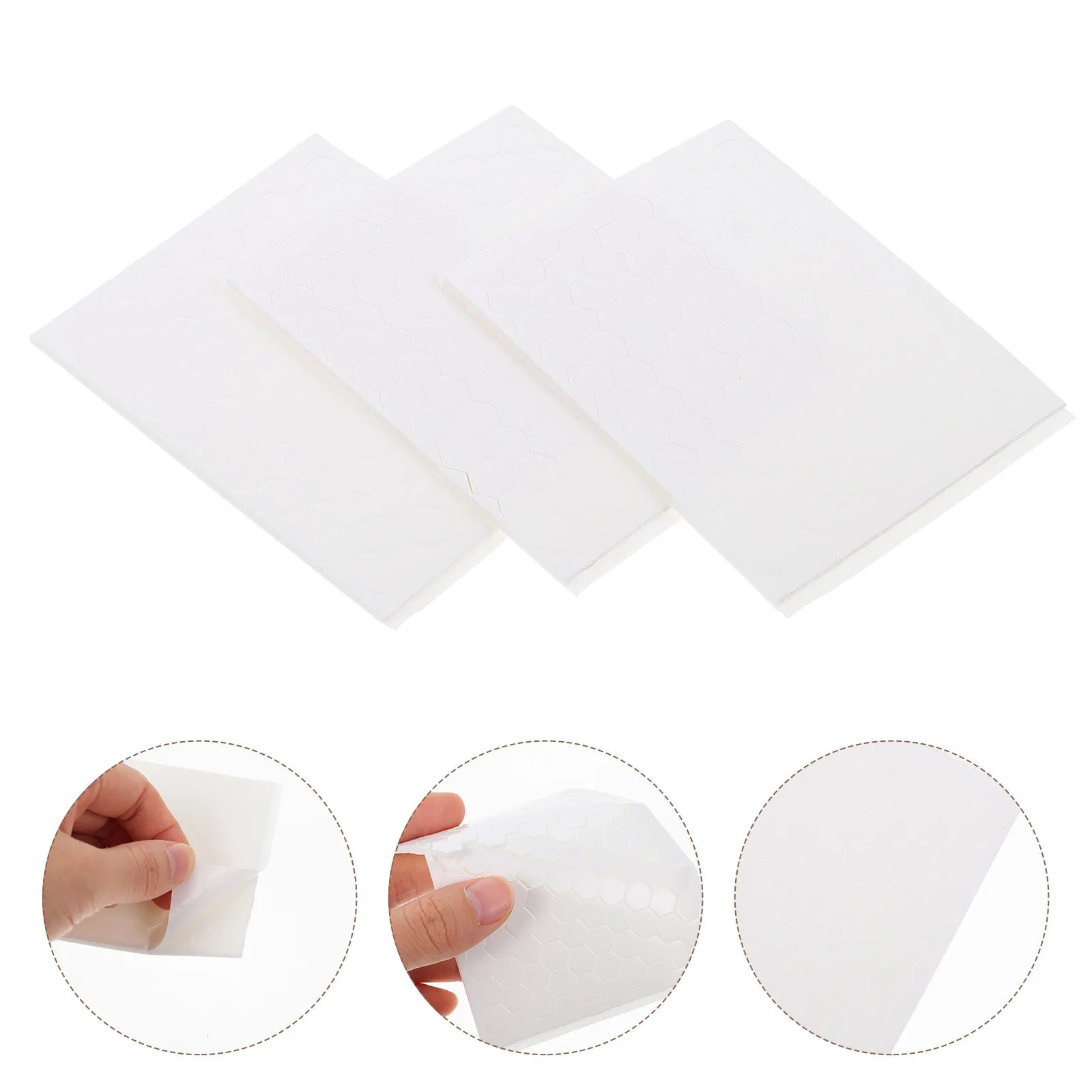 3 أوراق متعددة الأضلاع على الوجهين أشرطة مسدس رغوة الشريط Diy بها بنفسك الحرفية تحديد ملصق بقع لاصقة قوية أشرطة لاصقة