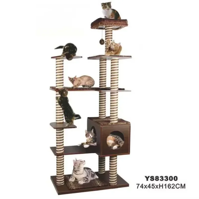 Selected Good Items 2025 Cross-border Eco-friendly Cat Toy Climbing Frame