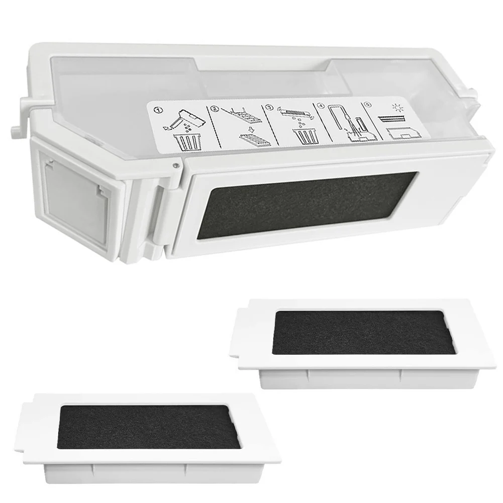 Compatible Dustbin For Ecovacs Advanced Filtration Advanced Filtration Robot Vacuum Dustbin Captures Fine Particles
