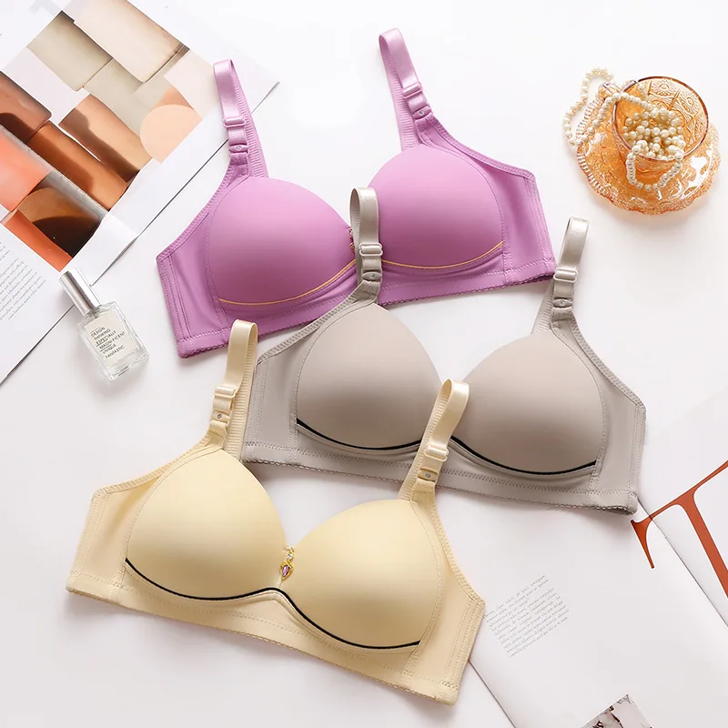 

Gather Seamless and Smooth Underwear Without Steel Ring for Comfortable Collection and Anti Sagging Bra