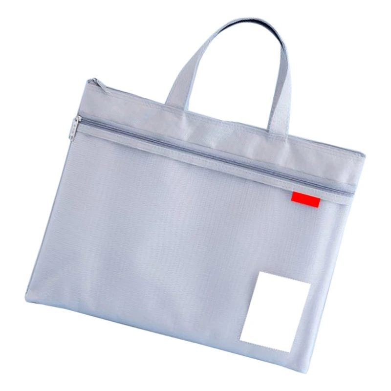 Mesh Zippers Waterproof Document Multipurpose for Travel Storage Office Appliances Home Organizers Bags