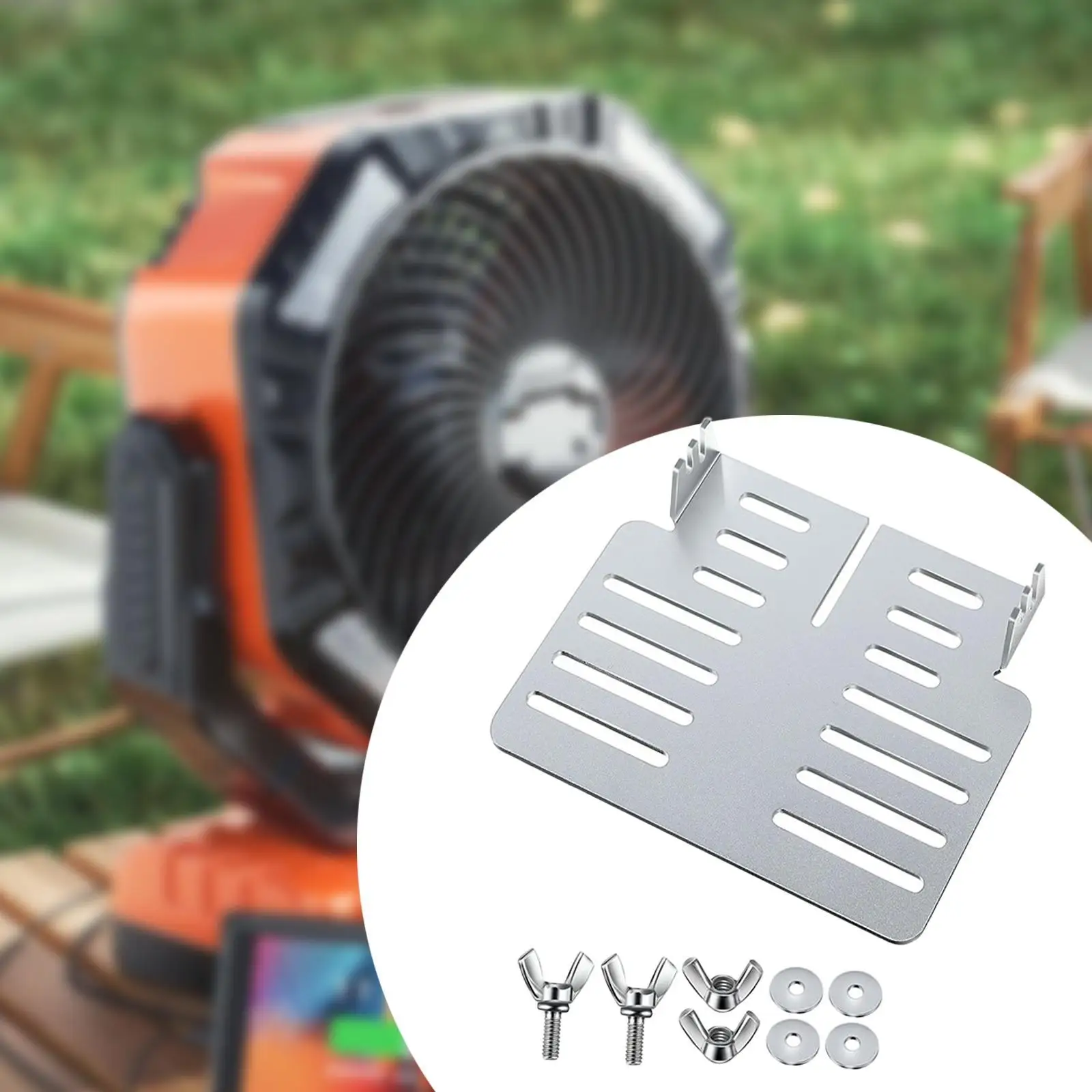 

Stoves Fan Bracket Easy to Install Stainless Steel for MH9BX MH12HB Home