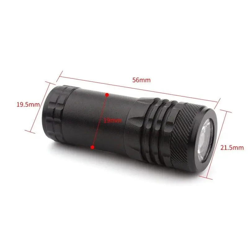 Mini LED Flashlight Rechargeable Portable 3 Lighting Mode Camping Lamps USB Charging Work Lights Outdoor Fishing Hunting