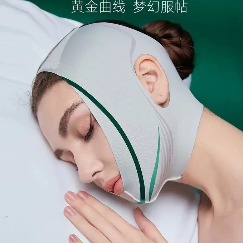 Elastic Face Slimming BANDAGE V Line Face Shaper ผู้หญิง Chin Cheek Lift UP เข็มขัดนวดหน้าสายคล้อง Face Skin Care เครื่องมือความงาม