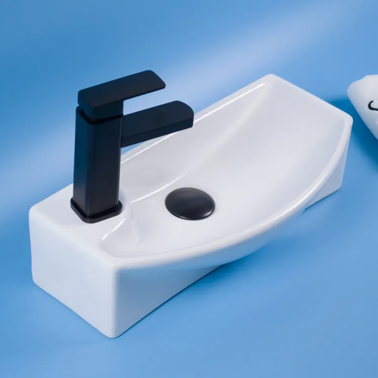 For Wall-mounted wash basin Small size wall-mounted basin Face wash basin Small apartment Balcony-mounted wash  Narrow