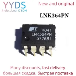 10PCS LNK364PN LNK364P lnk364  DIP-7 Energy Efficient, Low  Off-Line Switcher IC