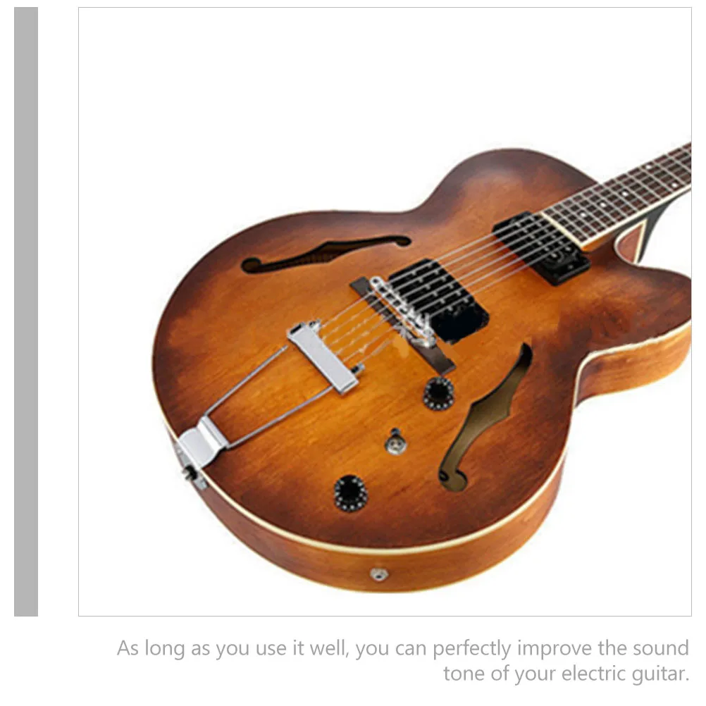 

Electric Guitar Bridge Zinc Alloy Lightweight Small Size Replacement Parts Guitar Saddle Accessories Practical Gift