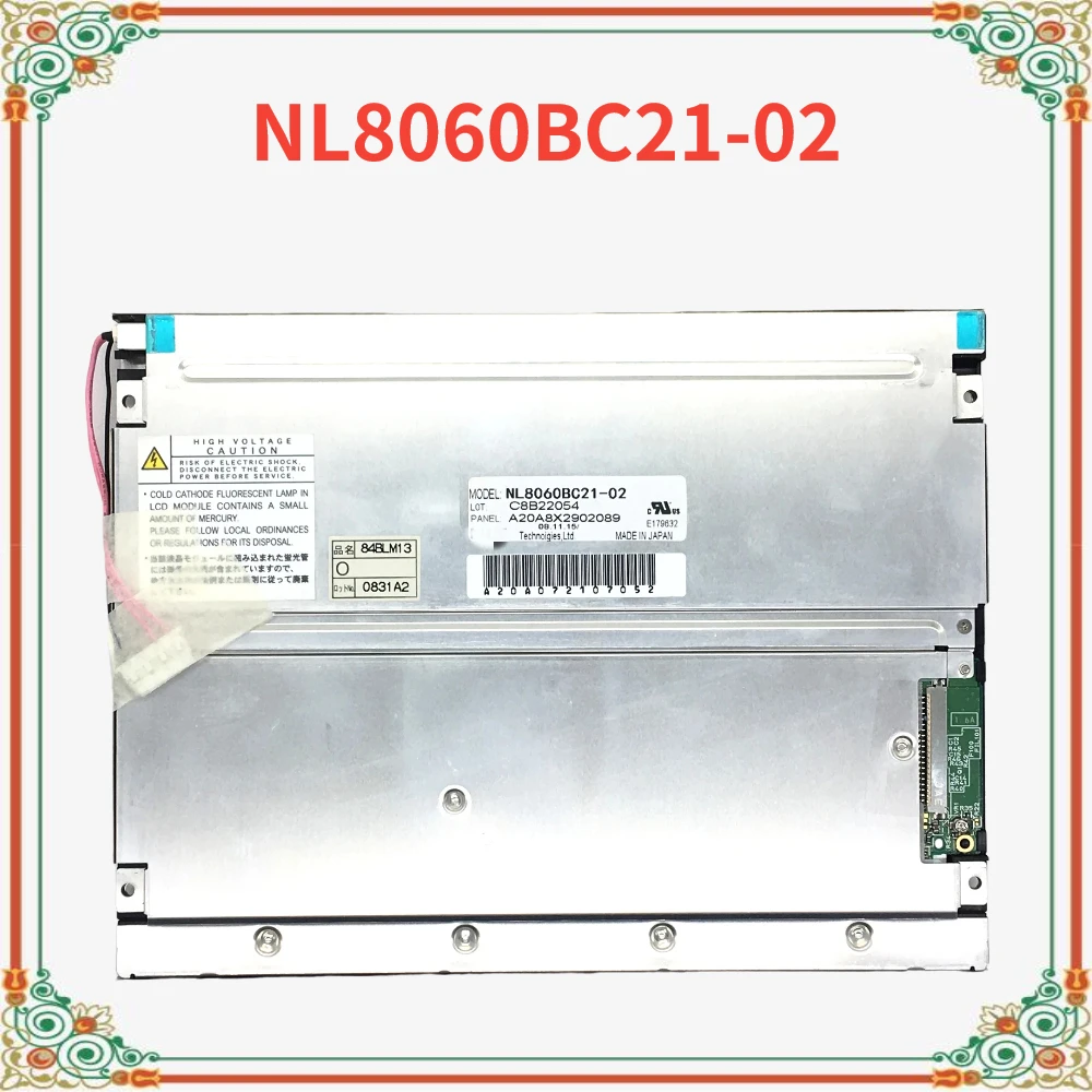

Оригинальный 8,4-дюймовый ЖК-дисплей NL8060BC21-02, 100% протестирован, идеально работает, полностью проверен, для промышленного оборудования