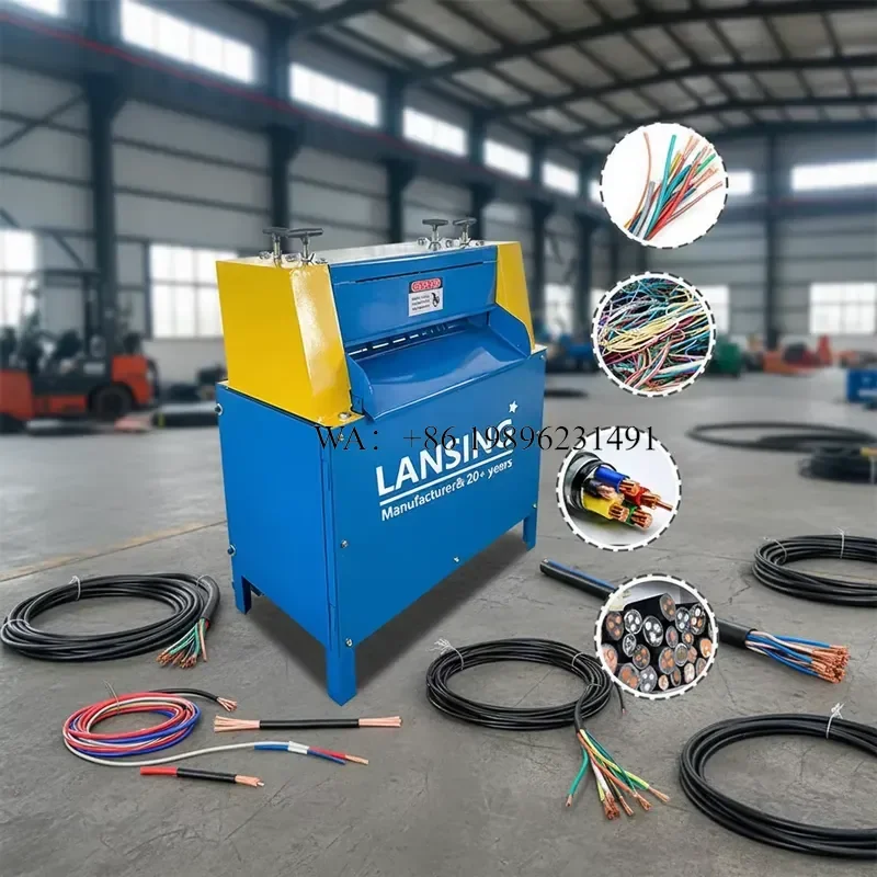 Wmwmnu High Efficiency Scrap Copper Wire Cutting and Stripping for Power Cable Peeling Tool