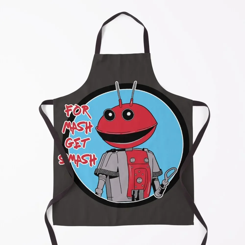 For Mash Get Smash Apron Household Items Kitchen Novel Kitchen Accessories for women with pocket Apron