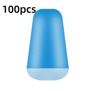 Anti-enrolamento Flutuador De Borracha Oval, Carpa Do Mar, Pesca Com Mosca, Feijão Espaço Azul, rolha, alta qualidade, 100pcs por lote, 9mm 8 principais vendas borracha tipo h - №2