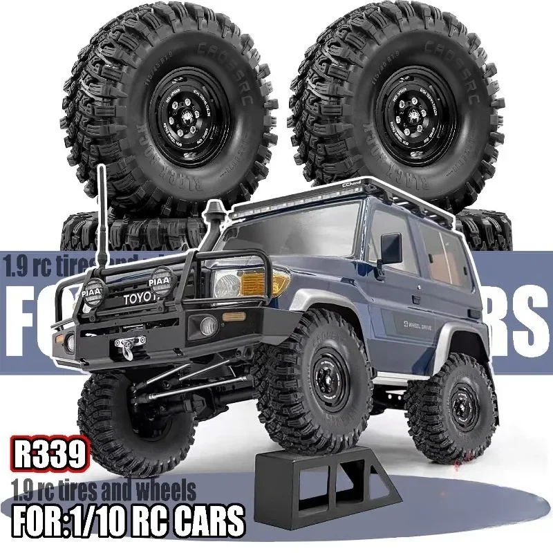 

Alloy Aluminium 1.9 Beadlock Wheels and Tires for 1/10 SCX10 TRX4 TRX6 VS4-10 Gen8 7 MST CFX D90 RC Crawler