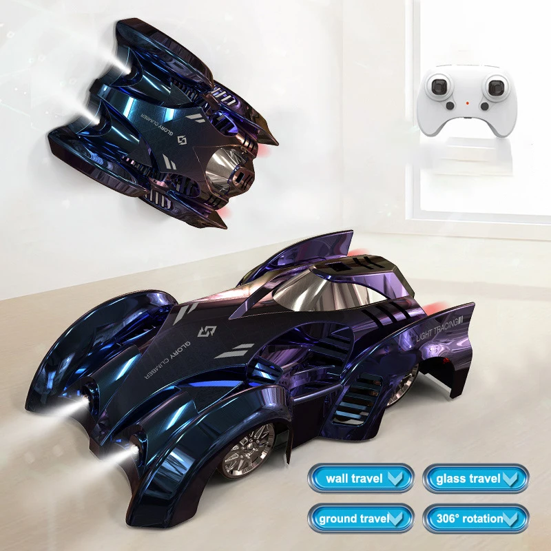 2024 Upgraded Wall Climbing Remote Control Car Competition Lighting Drift Stunt Car 2.4G Car Toy Children's Christmas Gift