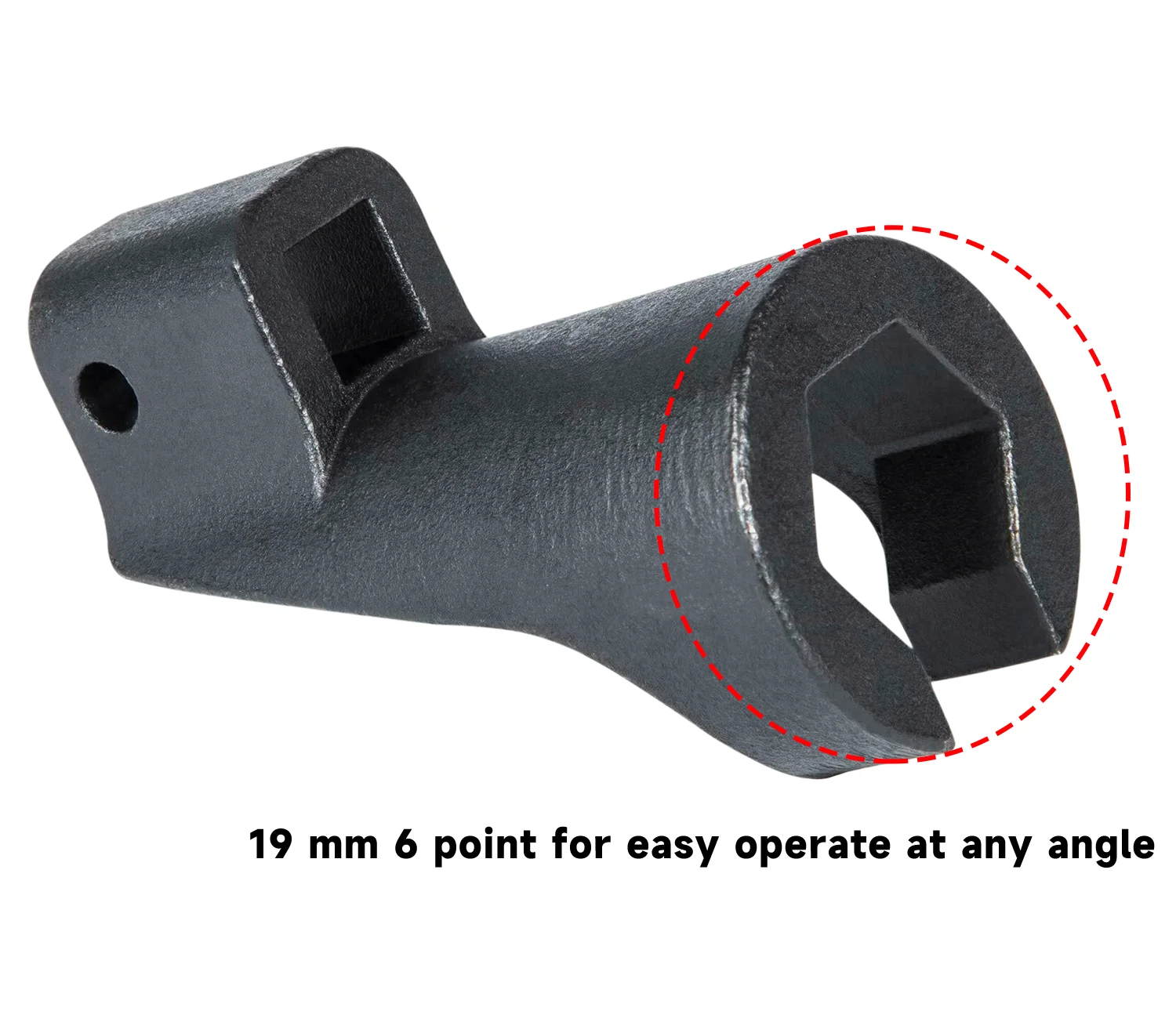 19mm high-pressure fuel pipe socket tool suitable for Detroit diesel fuel pipe sockets