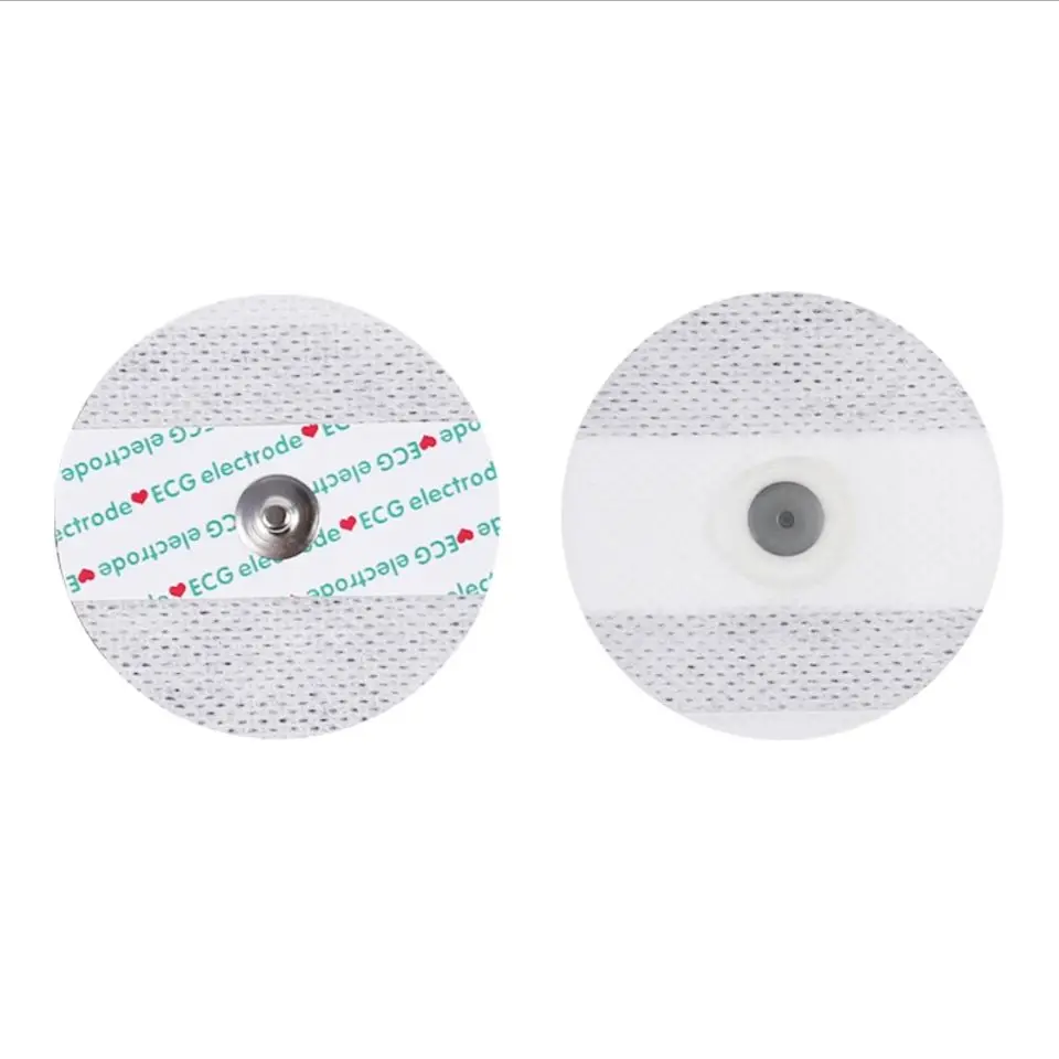 50pcs /100pcs ECG Electrodes Medical Electrode Patch ECG Machine ECG Monitor Patch EKG Accessories Non-woven