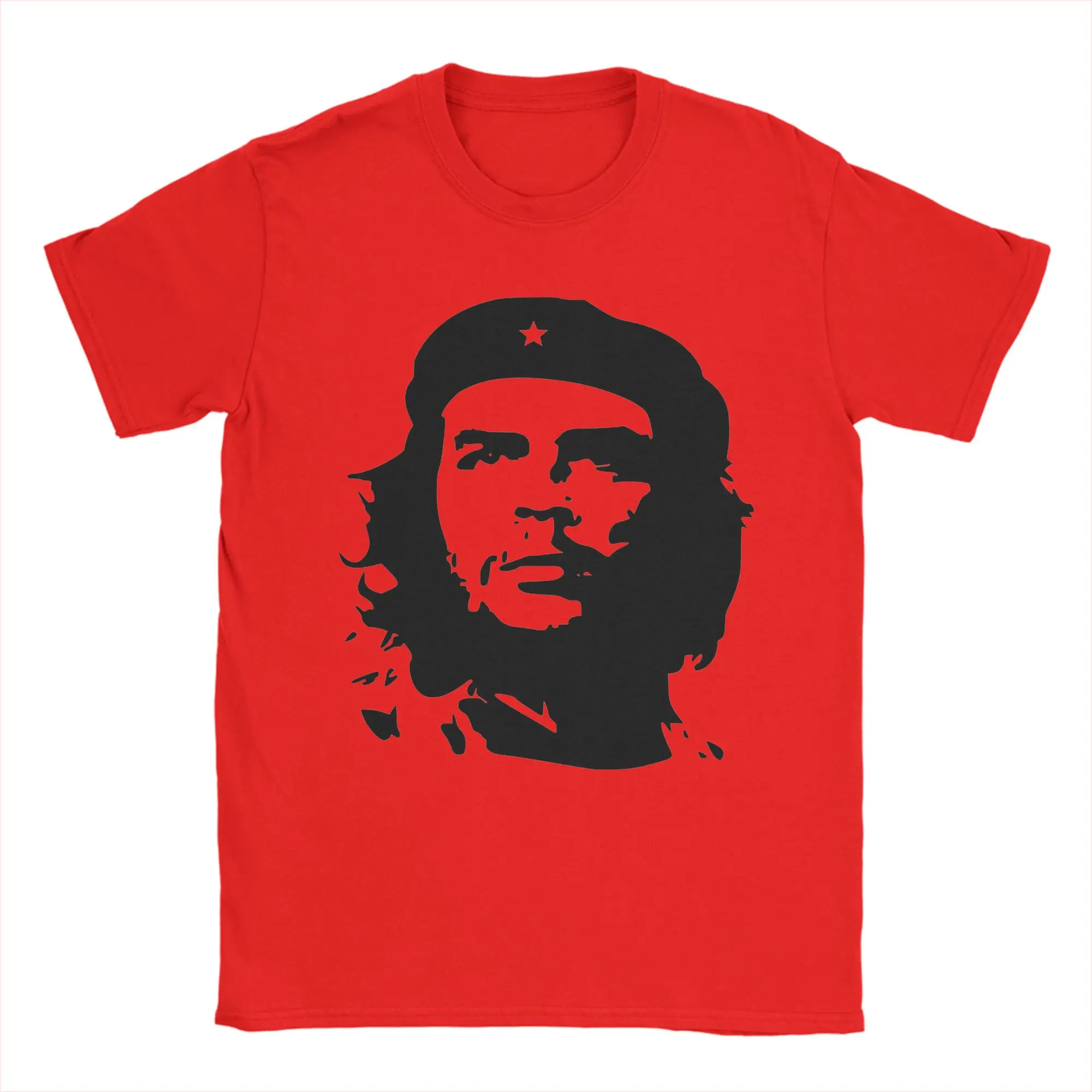 Che Guevara Revolutionary T-Shirt Fashion Pure Cotton Tee Shirt Crew Neck Short Sleeve T Shirts Birthday Gift Clothing