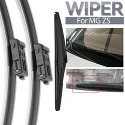 Car Wiper Front Rear Wiper Blades Soft Rubber Windscreen Wipers Auto Windshield 24