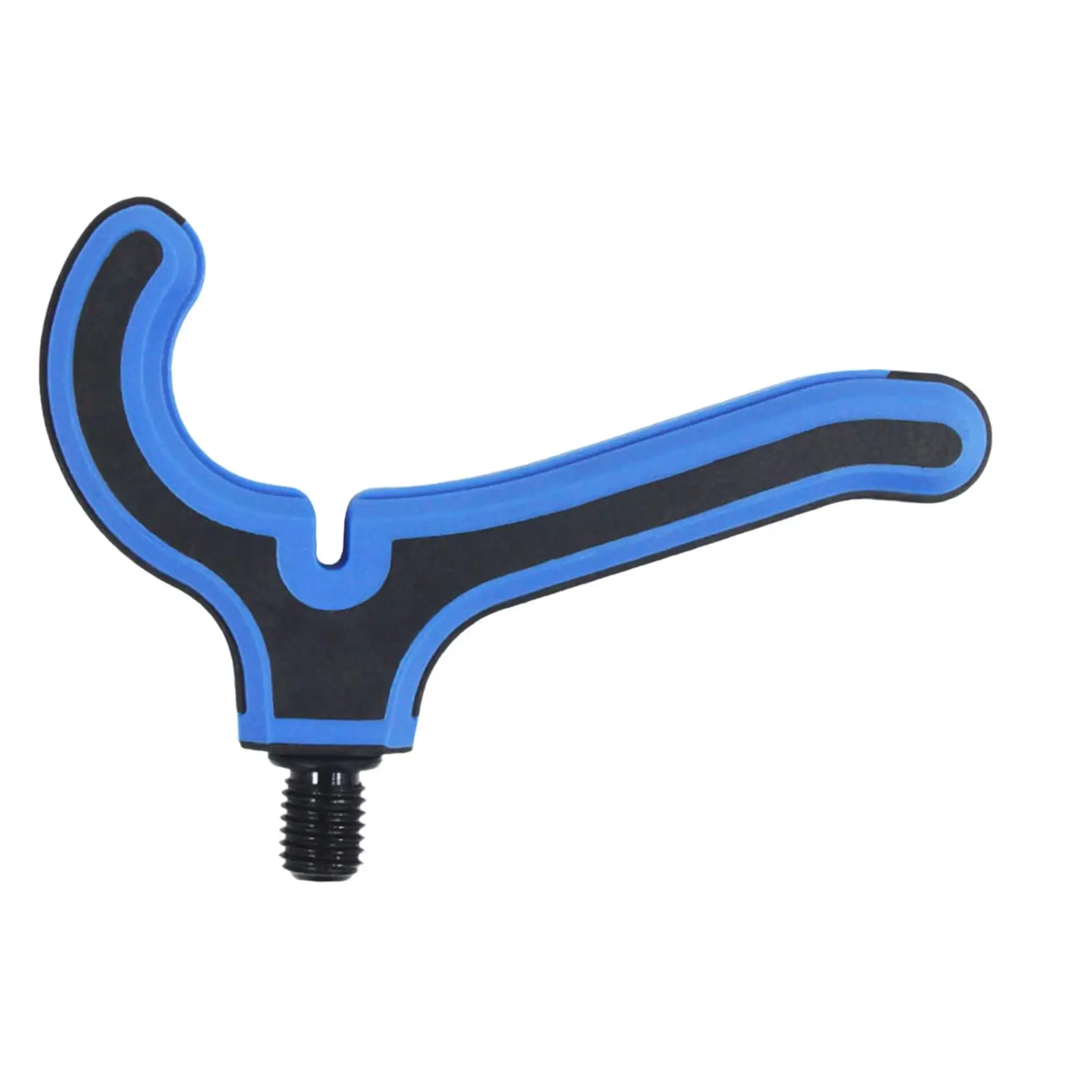Fishing Rod Rest Head Durable Nylon TPR Flat Mouth Bracket for Carp Fishing Rod Holder Tackle Rack Shelf Storage
