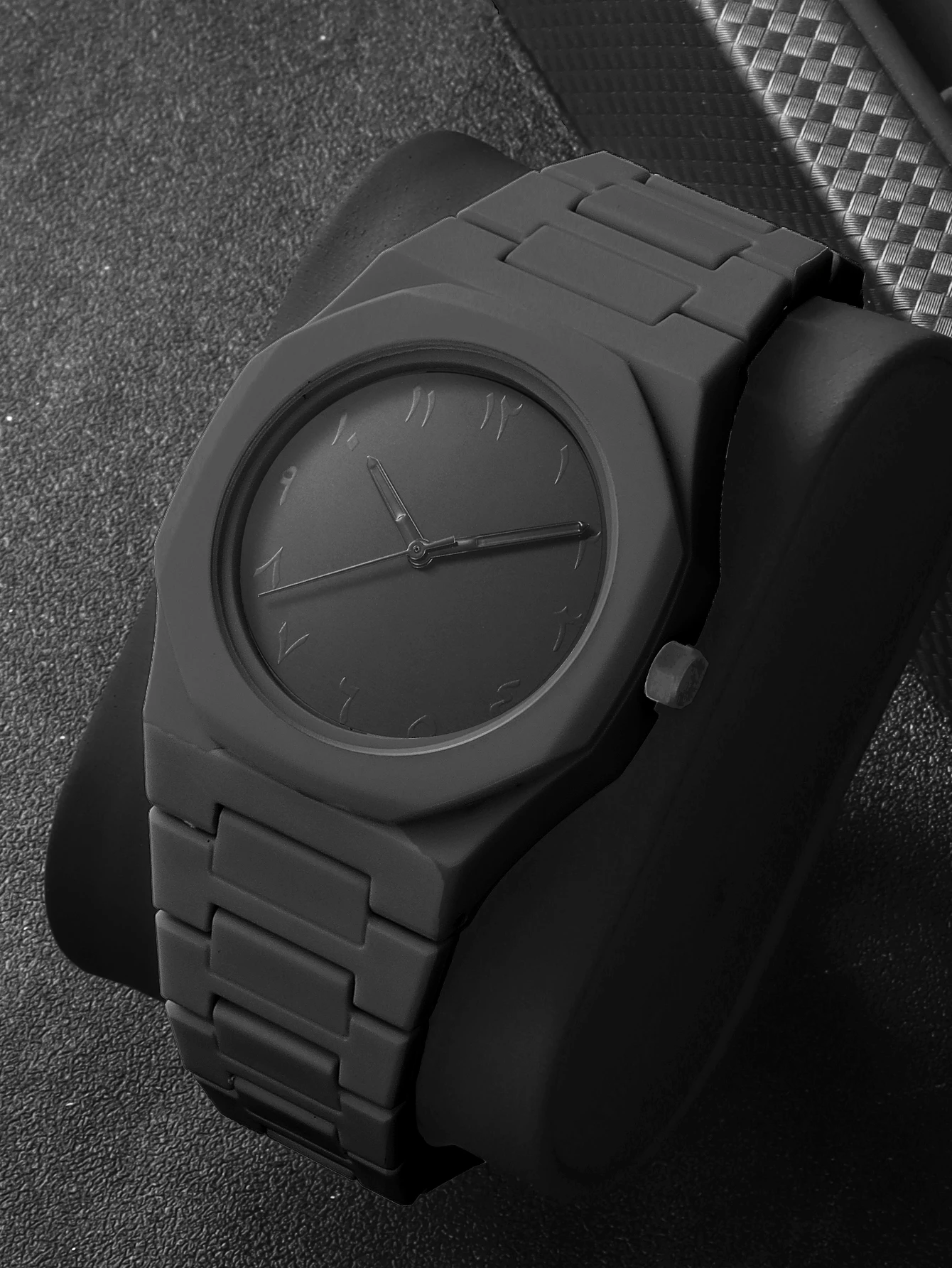 Set orologio da uomo al quarzo e bracciale, collana, anello, adatto per la versatilità quotidiana, regali di compleanno, non include la scatola