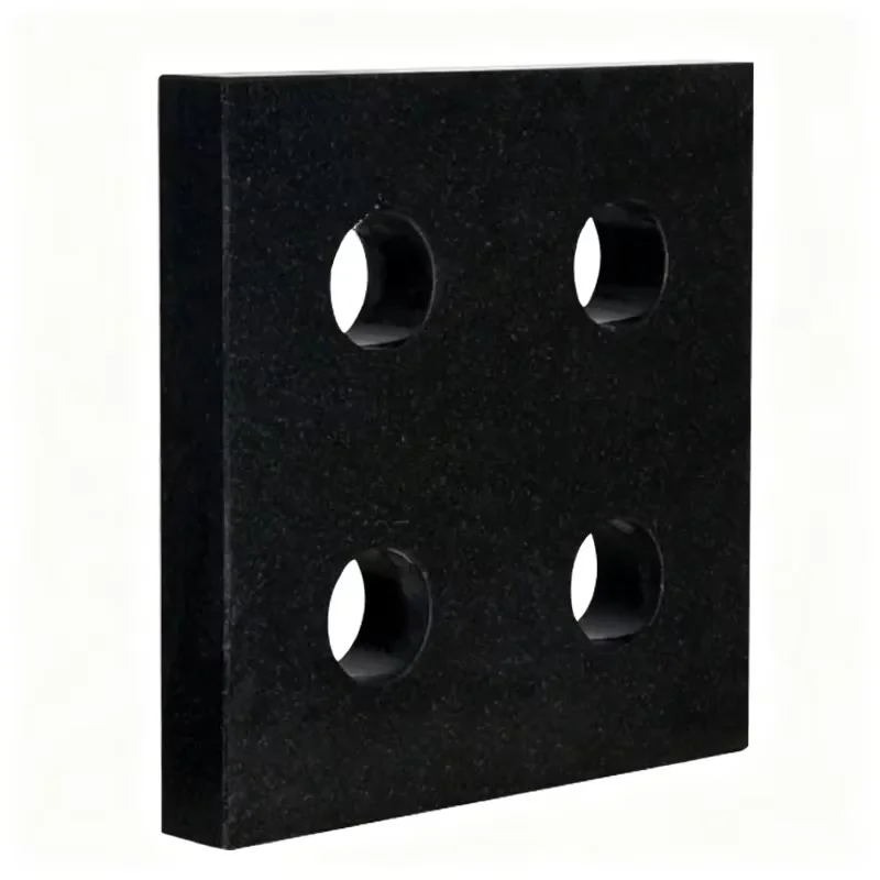 High Precision Granite Parallel Marble Square Flat Right Angle Ruler 00 Grade (Customizable Size)