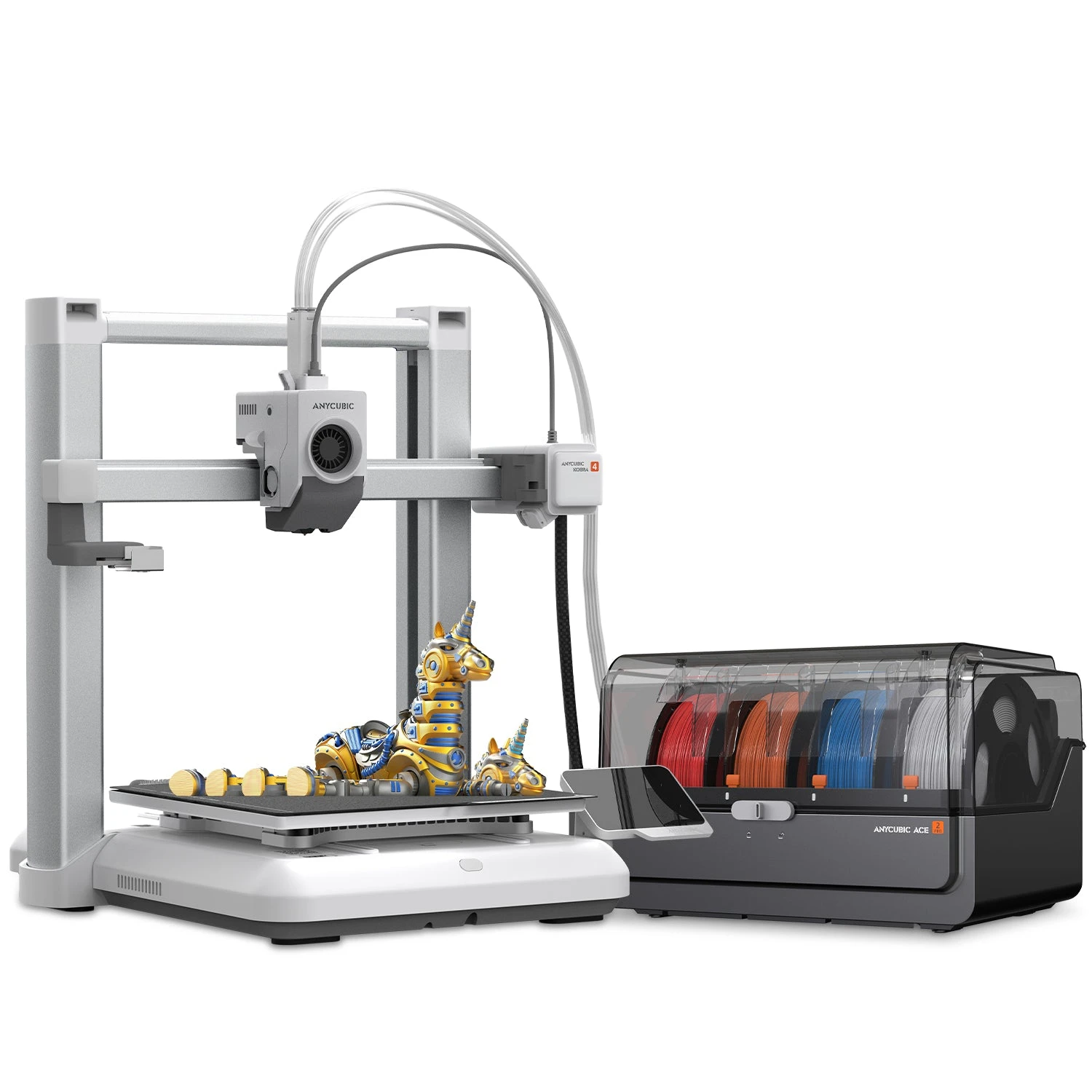 New Multi-color 3D Printer USB PLA Automatic 1 Year Warranty High Resolution High Speed One-Click Printing