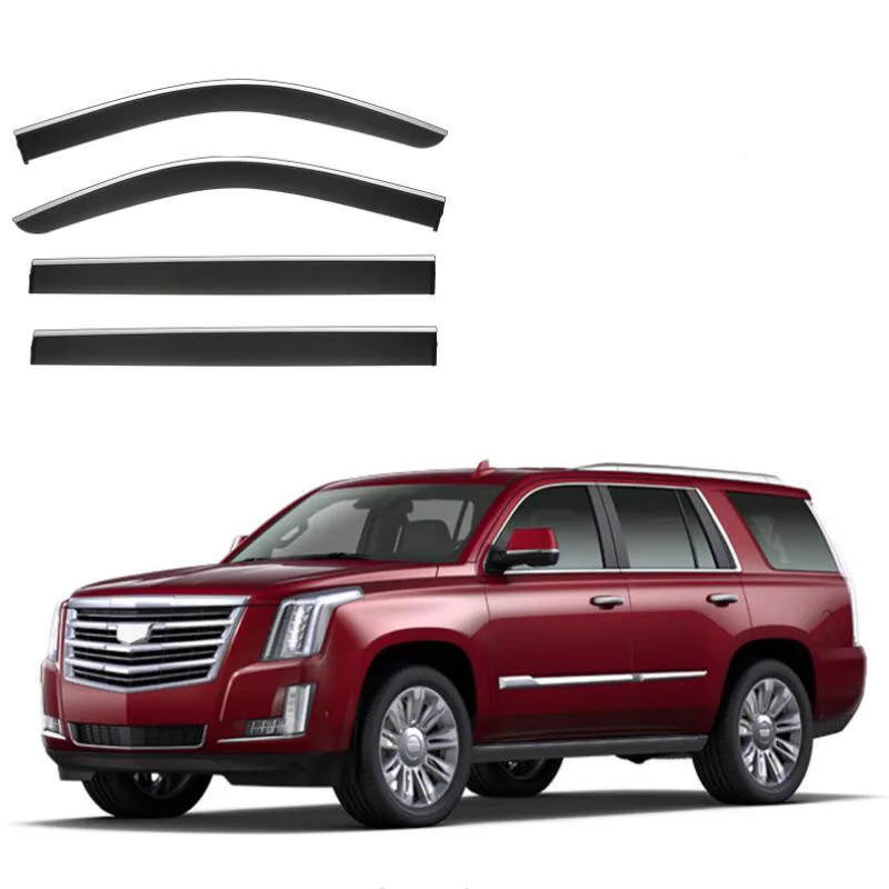 

Side Window Deflector Window Visor Awnings & Shelters For Cadillac Escalade Short Wheelbase SUV 2015 2016 2017 2018 2019 2020