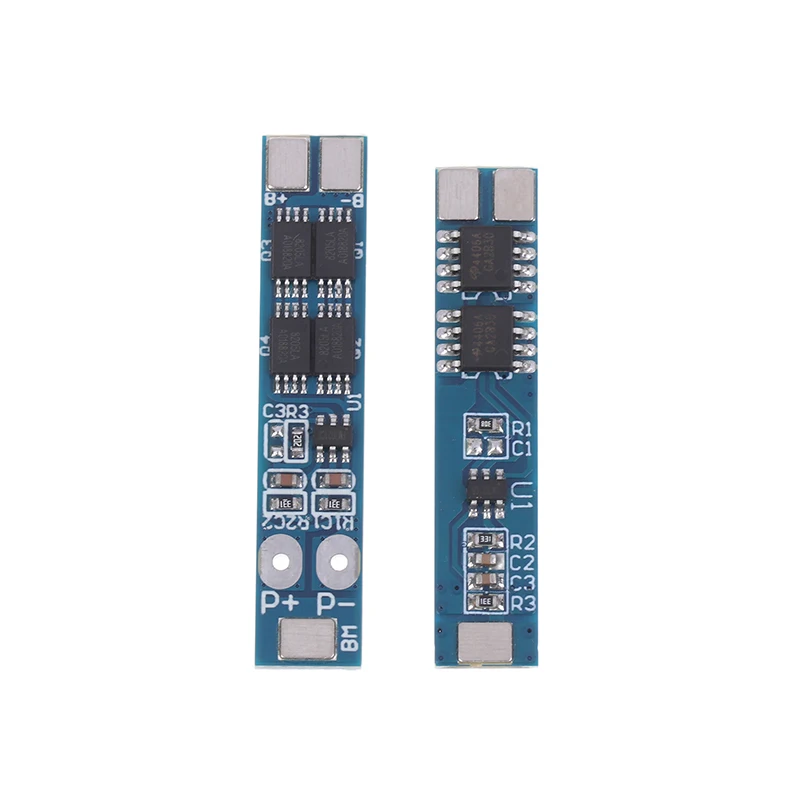1Piece 40*8mm 2S 5A /7.4V 8A/ 8.4V 18650 Lithium Battery Charger Board BMS Over Charge-Discharge Protection Module