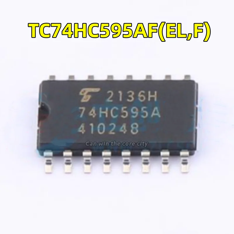 

1-100 PCS/LOT New TC74HC595AF (EL,F) screen print 74HC595A package: SOP-16 shift register