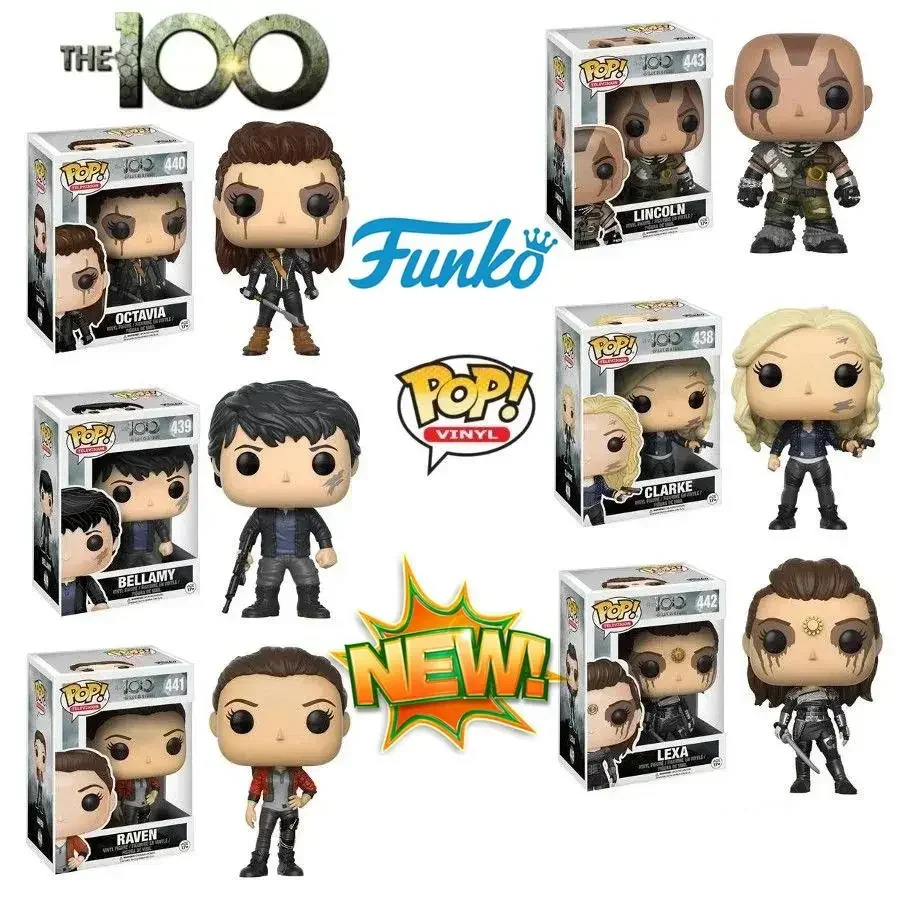 Funko POP The 100 CLARKE 438 #   BELLAMY 439 #   440 #   RAVEN 441 #   LEXA 442 #   LINCOLN AS REAPER 474 #   OCTAVIA 440 #   Boneco de Ação Colecionável