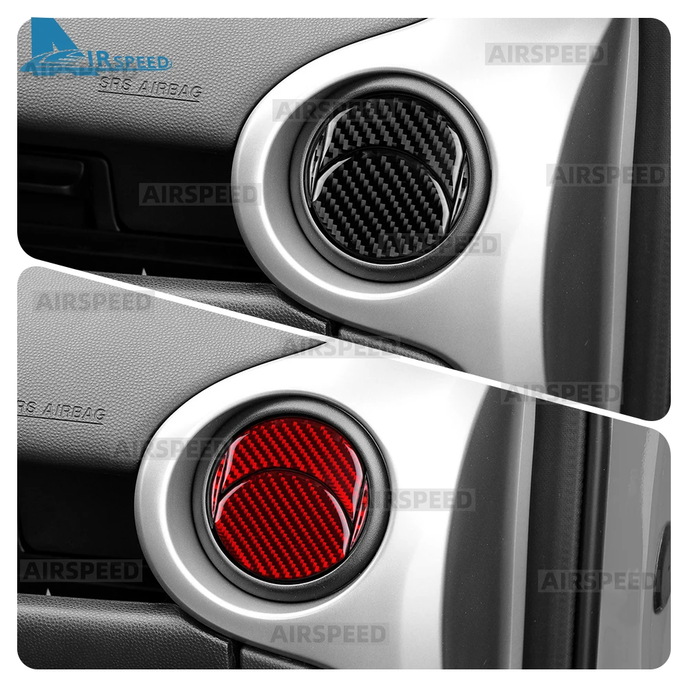 

Настоящая мягкая наклейка из углеродного волокна для Mazda 2 DE 2008 2009 2010 2011 2012 2013 2014 LHD RHD Автомобильная рамка для выпуска воздуха с управлением Centra