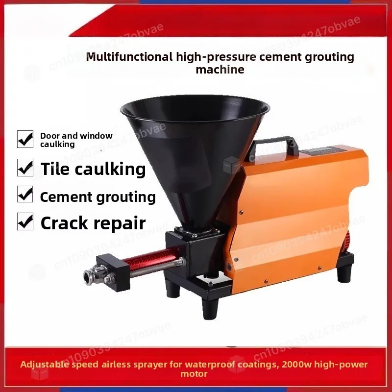 High Pressure Grouting Machine For Cement Tile Hollow Door Window Waterproof Leak Repair Filling Pump