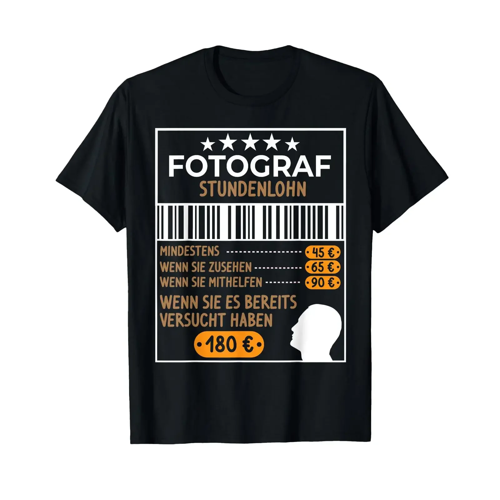 Photography hobby photographer hourly wage T shirt vintage Washed Soft Casual Breathable fashion Versatile designer clothes