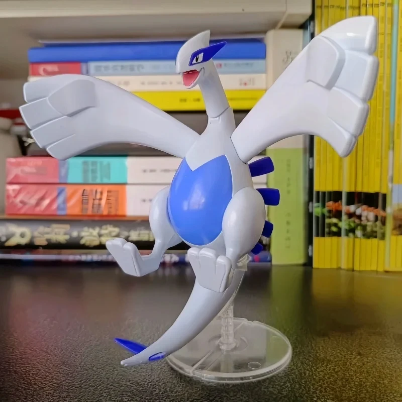 Original Pokemon Lugia Figure Assemble Figurine Superpower Attribute Pokemon Action Figures Model Toys Collection Gifts For Kids