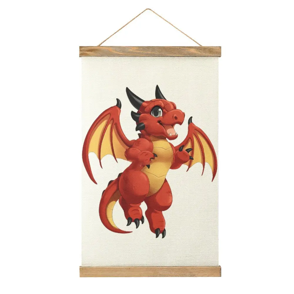 Lil Fire Dragon For Sale Canvas Hanging Picture Top Quality Picture Kitchen Craft Decoration Joke Style Hang Pictures