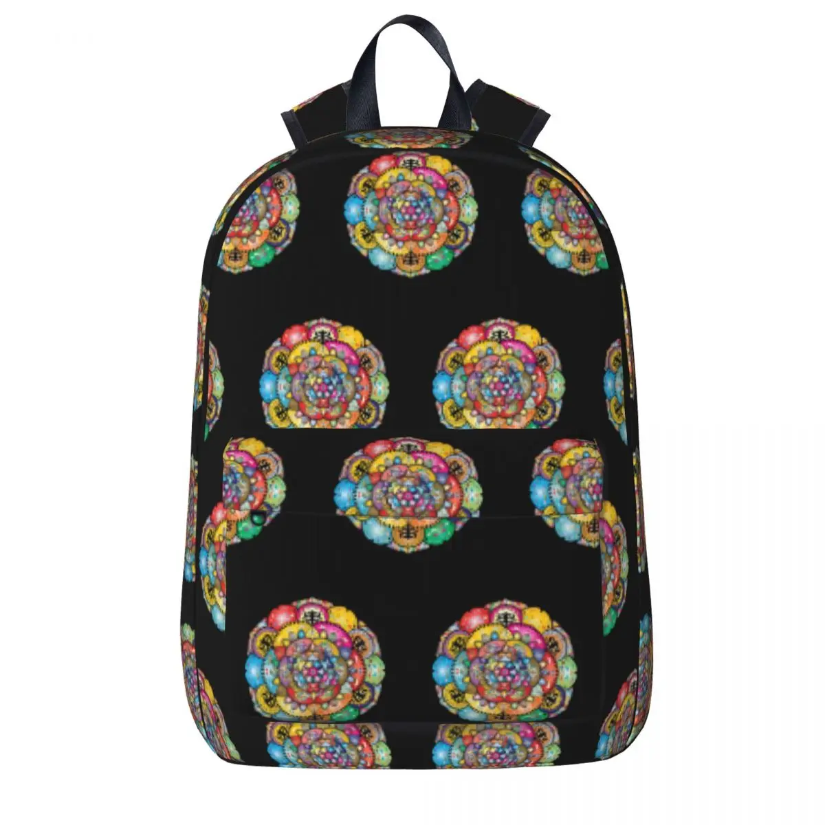 Multicolor Zen Mandala Backpacks Large Capacity Student Book bag Shoulder Bag Laptop Rucksack Fashion Children School Bag