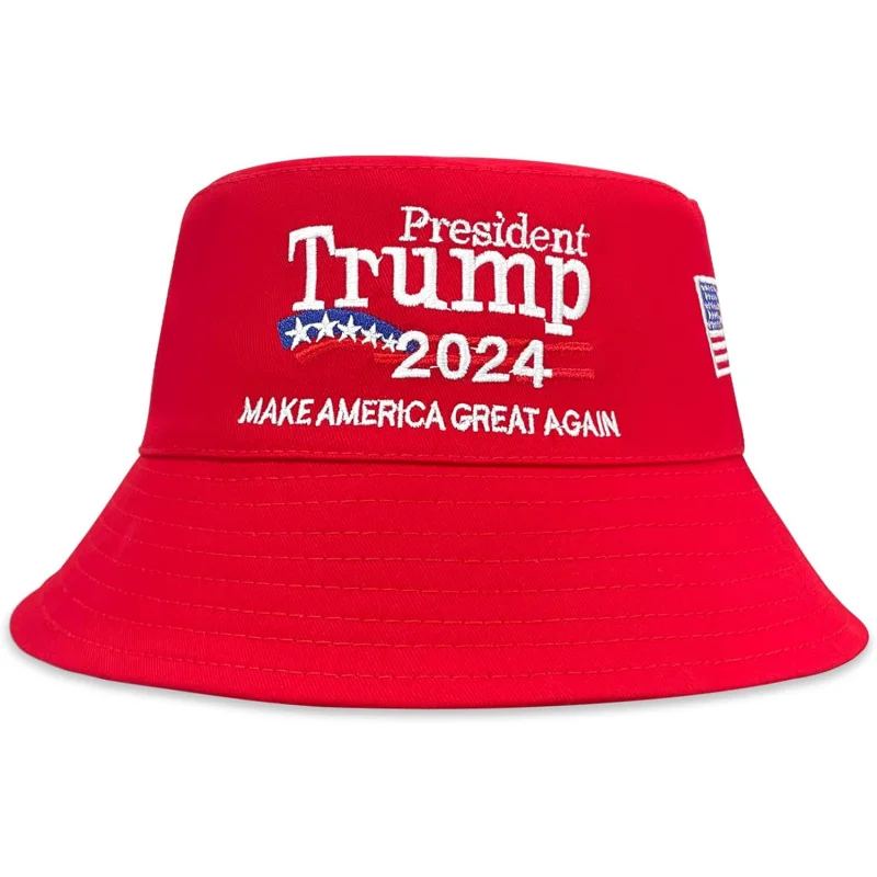 

Trump American Flag Bucket hat, My Independences Days Fisherman Hats