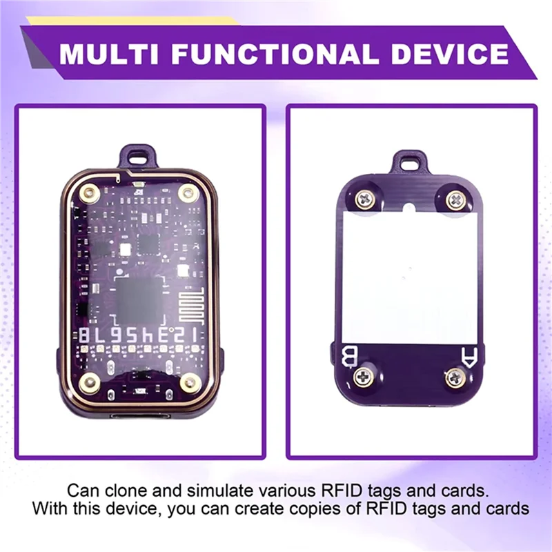 

【CLEARANCE】2X RFID Smart Chip Reader Chameleon Ultra Smart Card Emulator EM125KHZ IC 13.56Mhz Decode RFID Writer IC ID Tag